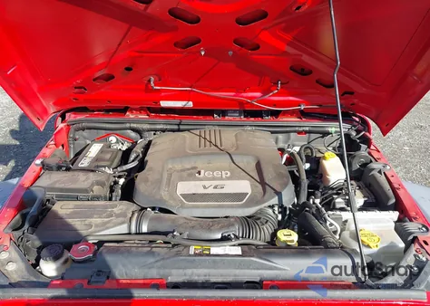 2014 Jeep Wrangler Sport из США, поврежденный, VIN 1C4AJWAG9EL135516